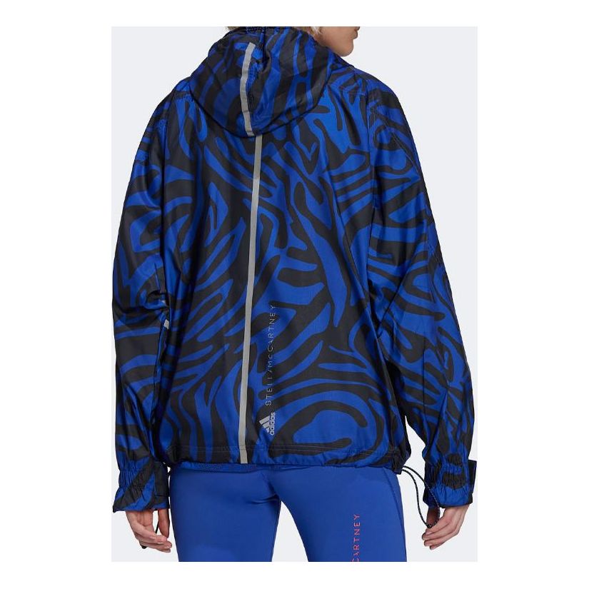 (WMNS) adidas By Stella McCartney Agent Of Kindness Windproof Jacket Asia Sizing 'Blue Orange' H59288