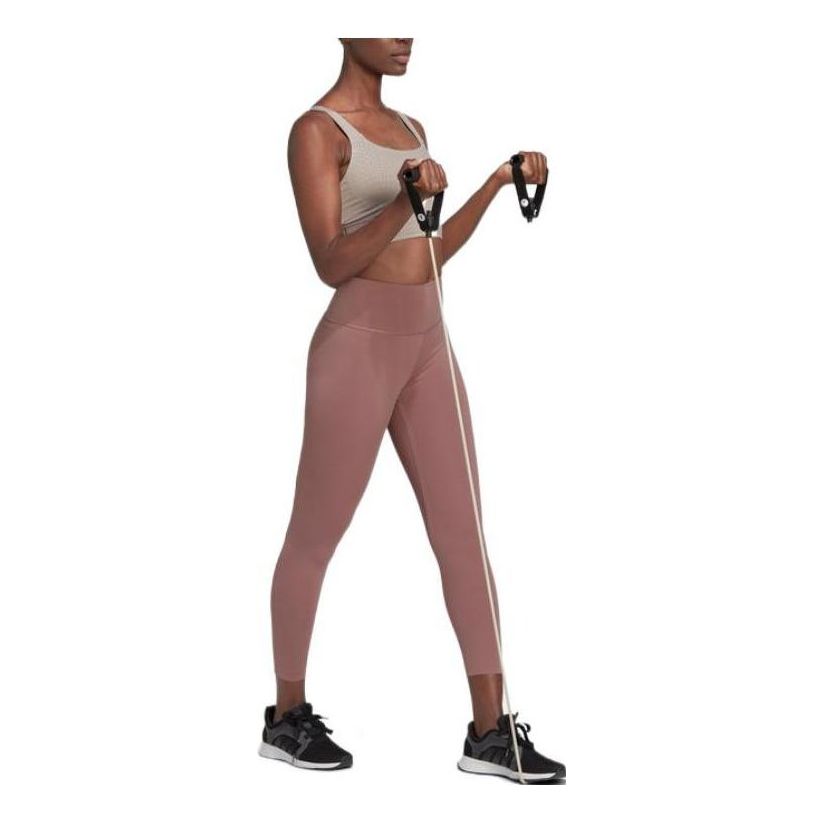(WMNS) adidas Optime Luxe7/8 Training Legging Asia Sizing 'Pink' HM1196