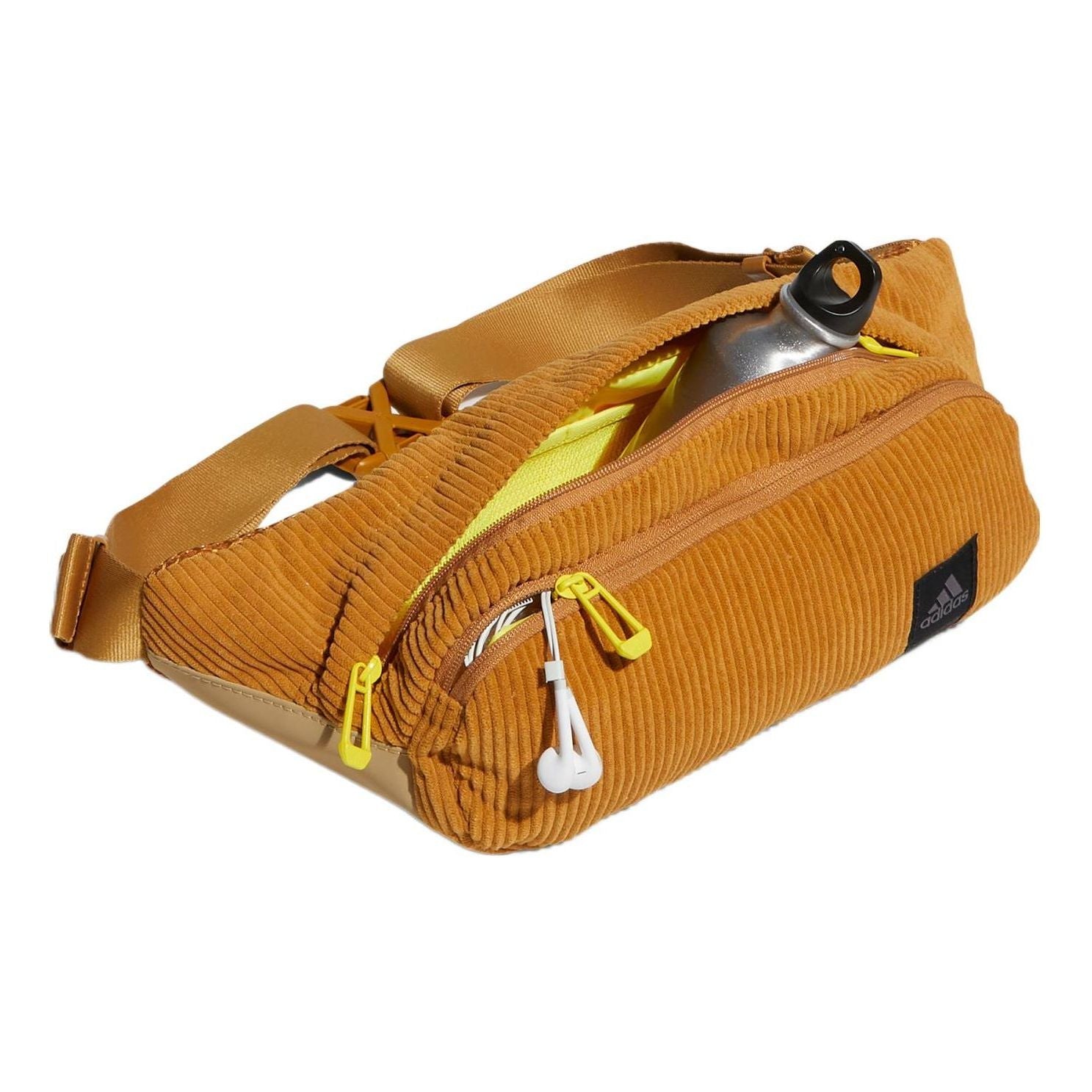 adidas Must Have Corduroy Waist Bag 'Tan' HI3570