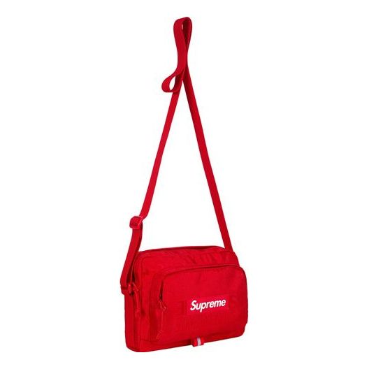 Supreme Shoulder Bag 'Red White' SUP-SS19-028