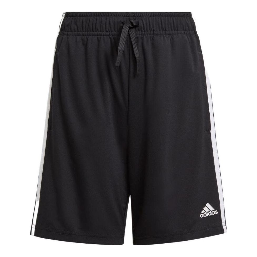 (GS) adidas Designed To Move T-Shirt And Shorts Asia Sizing 'Red Black' GN1493