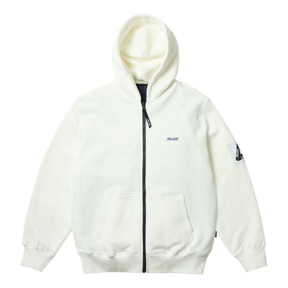 Palace Reversible Vest Hoodie 'Soft White' P26CS048