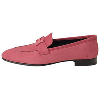 HERMES Paris Loafers Women's Pink