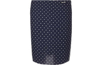 MIU MIU Mid-Rise Polka-Dot Midi Skirt