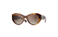 CHANEL Acetate Butterfly Sunglasses Women's Tortoiseshell