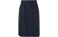 SAINT LAURENT FW22 Casual Long Skirts Women's Blue
