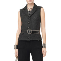 CHANEL Vests Women's Black