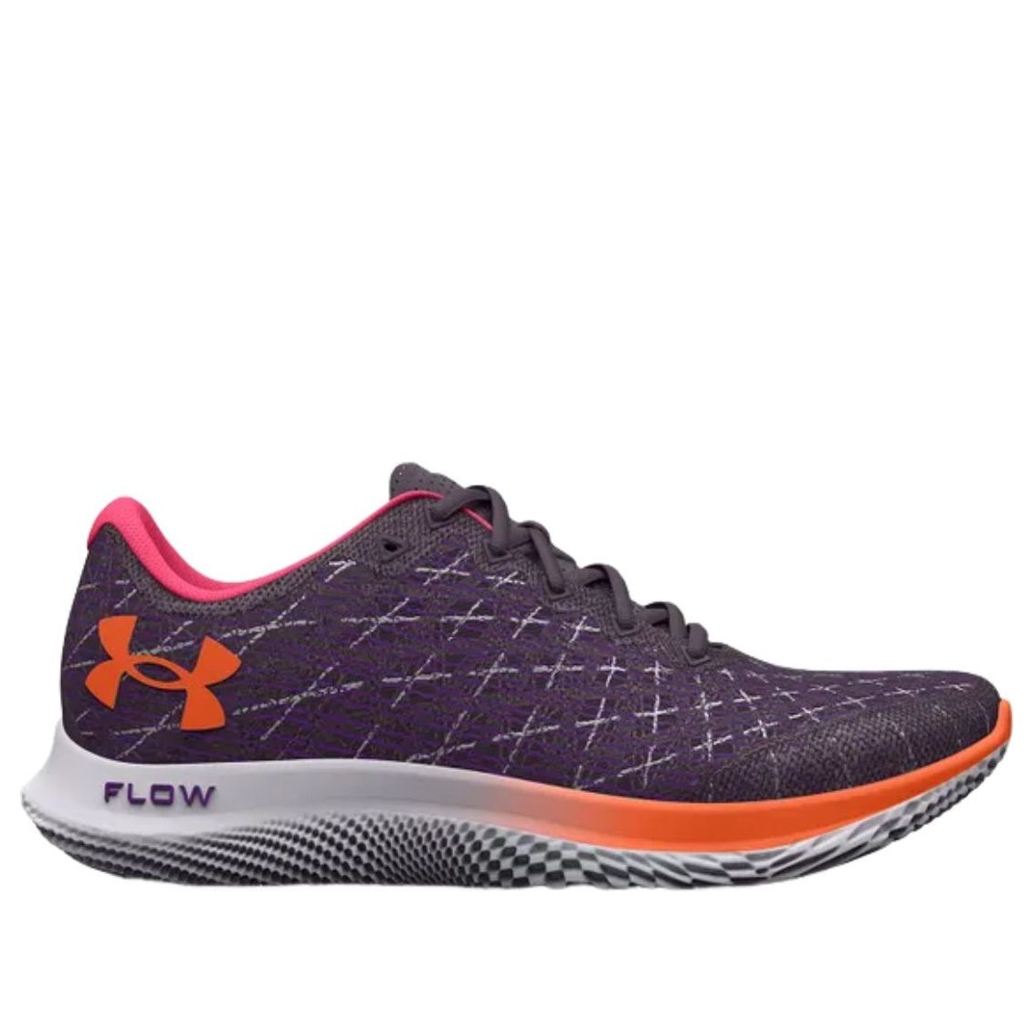(WMNS) Under Armour Flow Velociti Wind 2 'Tux Purple Pink Shock Orange' 3024911-500