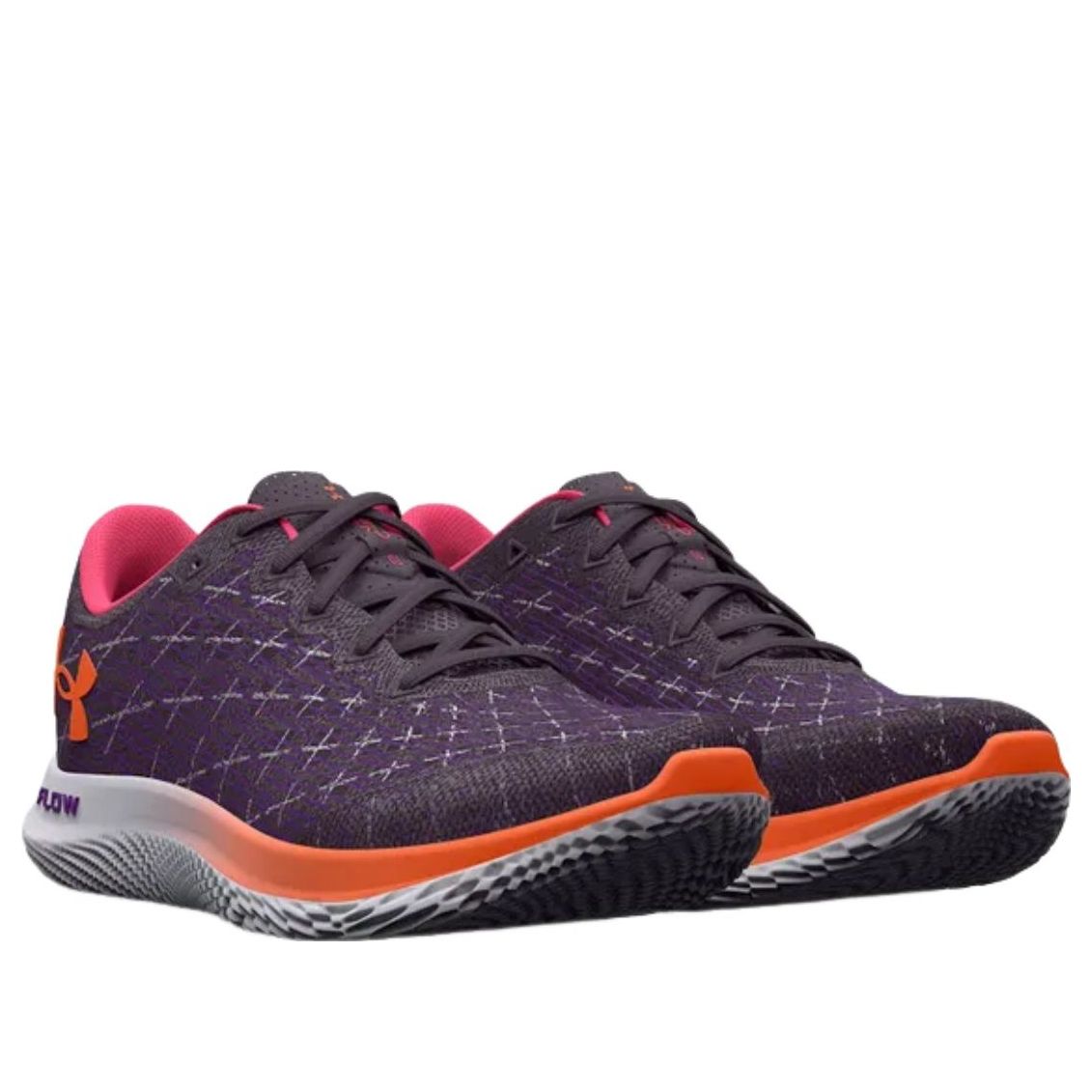 (WMNS) Under Armour Flow Velociti Wind 2 'Tux Purple Pink Shock Orange' 3024911-500