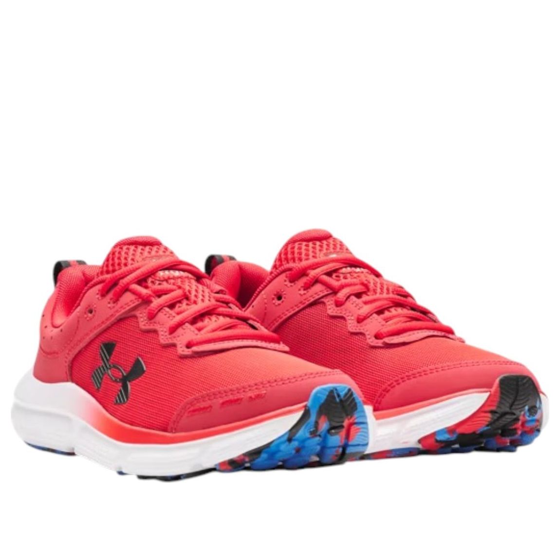 (GS) Under Armour Assert 10 AC 'Red Black' 3026182-602