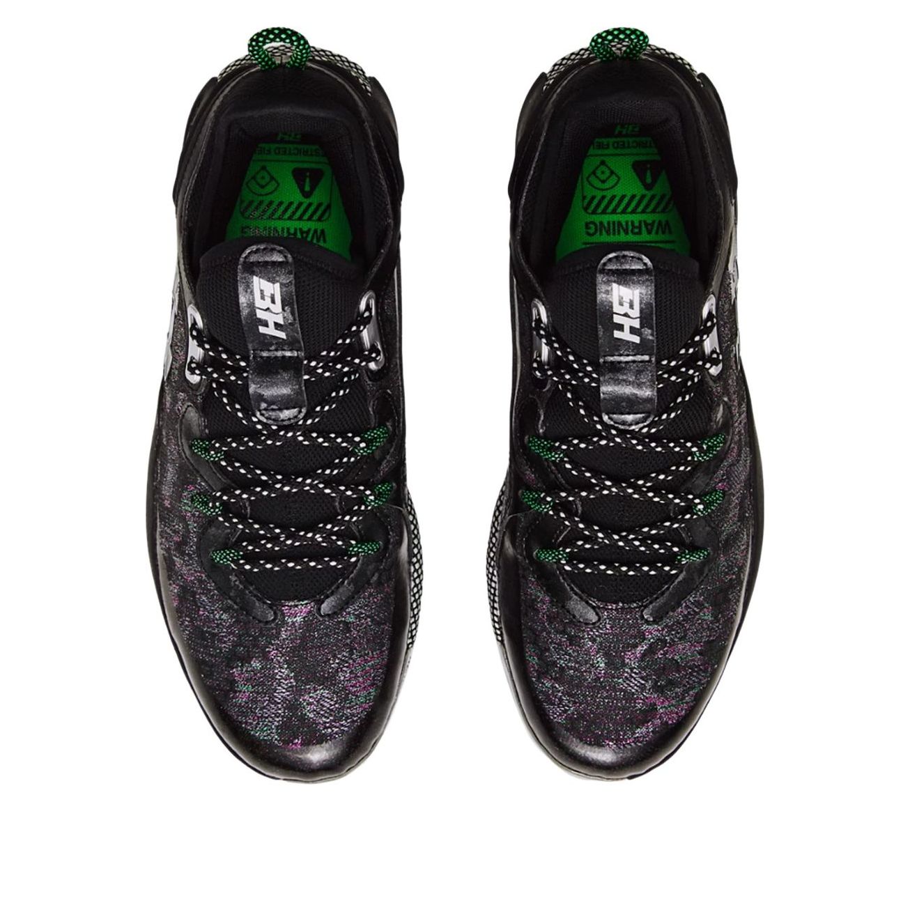 Under Armour Harper 8 Low ST 'Black Pink Green' 3026588-001