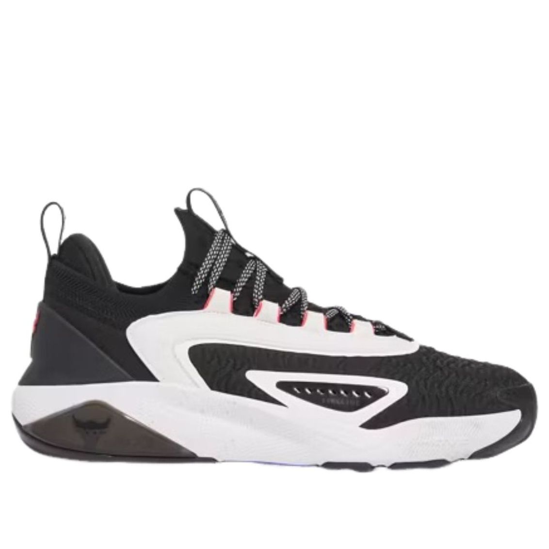 Under Armour Project Rock 7 'Black White Racer Red' 3027600-004