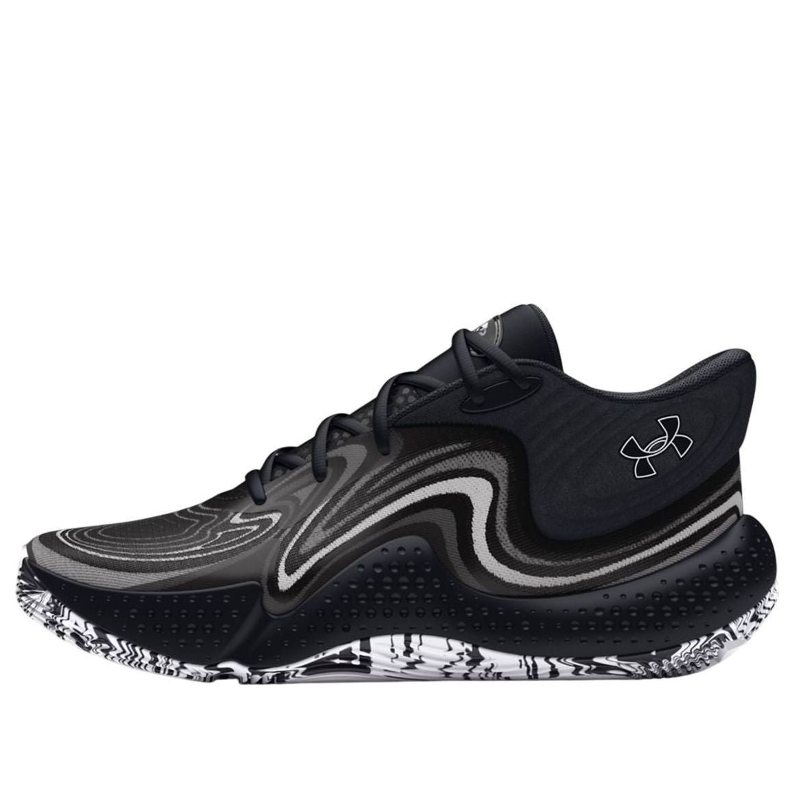 Under Armour Spawn 6 Mid 'Black Distant Grey' 3027647-001