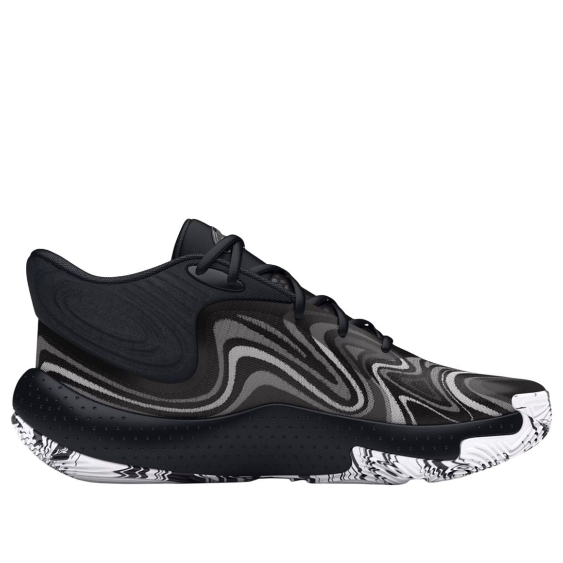 Under Armour Spawn 6 Mid 'Black Distant Grey' 3027647-001