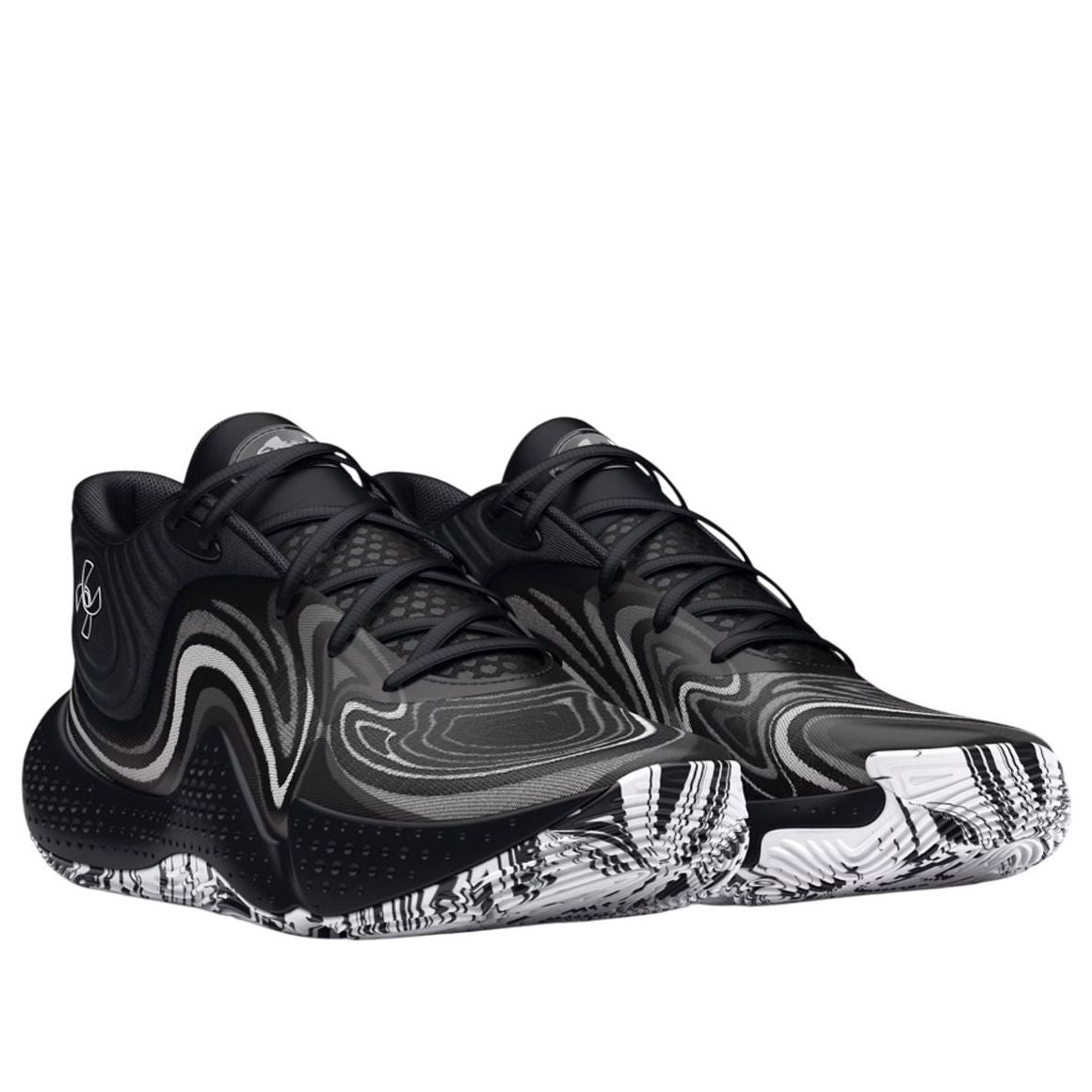 Under Armour Spawn 6 Mid 'Black Distant Grey' 3027647-001