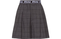 MIU MIU Casual Shorts Women's Slate Gray