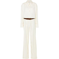 SAINT LAURENT Jumpsuit 'Blanc Casse'