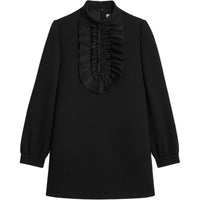 CELINE SS25 Long Sleeved Dress Women's Black