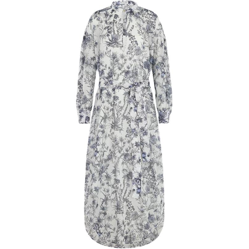 DIOR Long Sleeved Dress Women's White