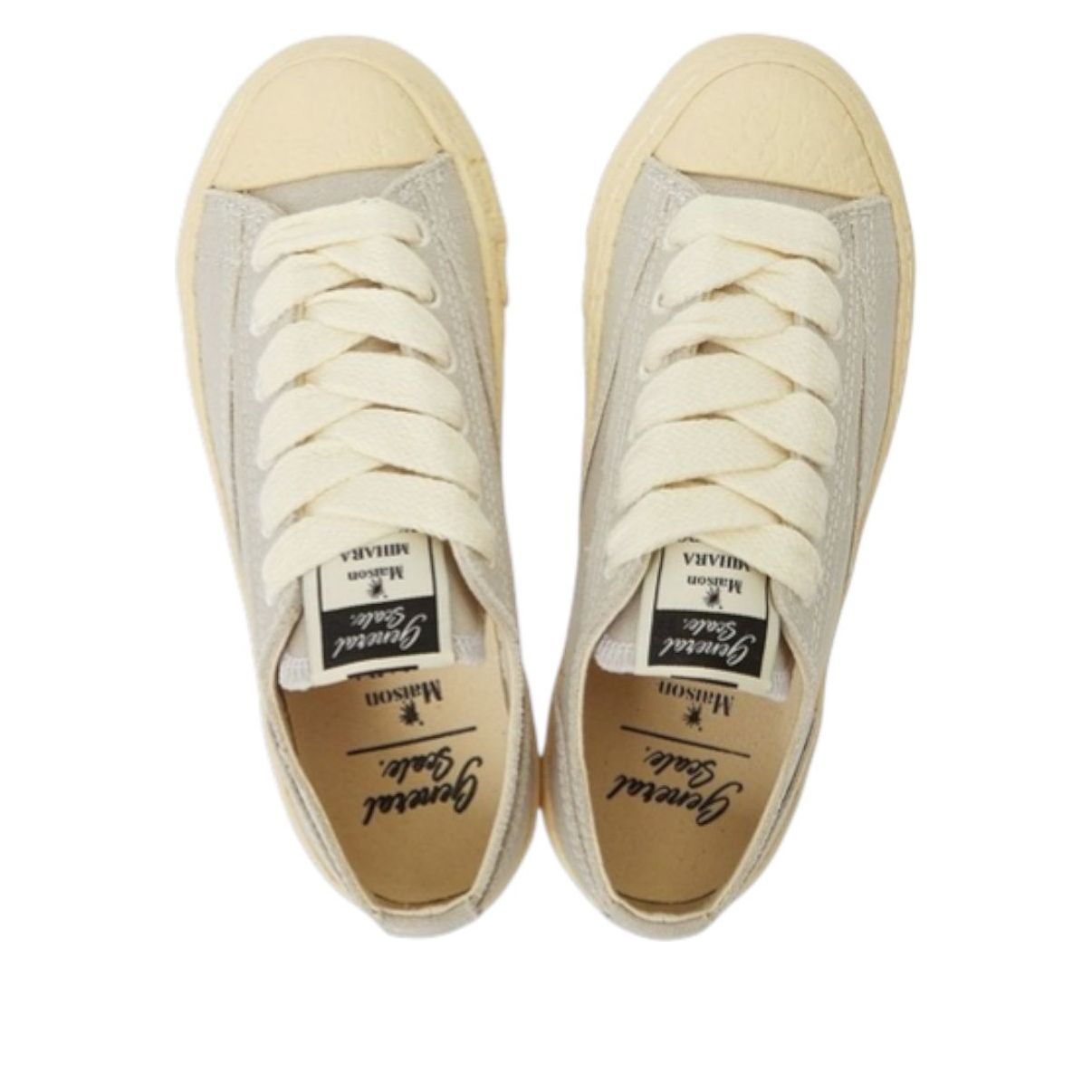 Maison MIHARA YASUHIRO Roy Past Sole Canvas Low 'Grey' S14FW702-GRY