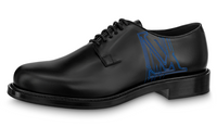 LOUIS VUITTON Derby Shoes Casual Shoes Men's Black Blue