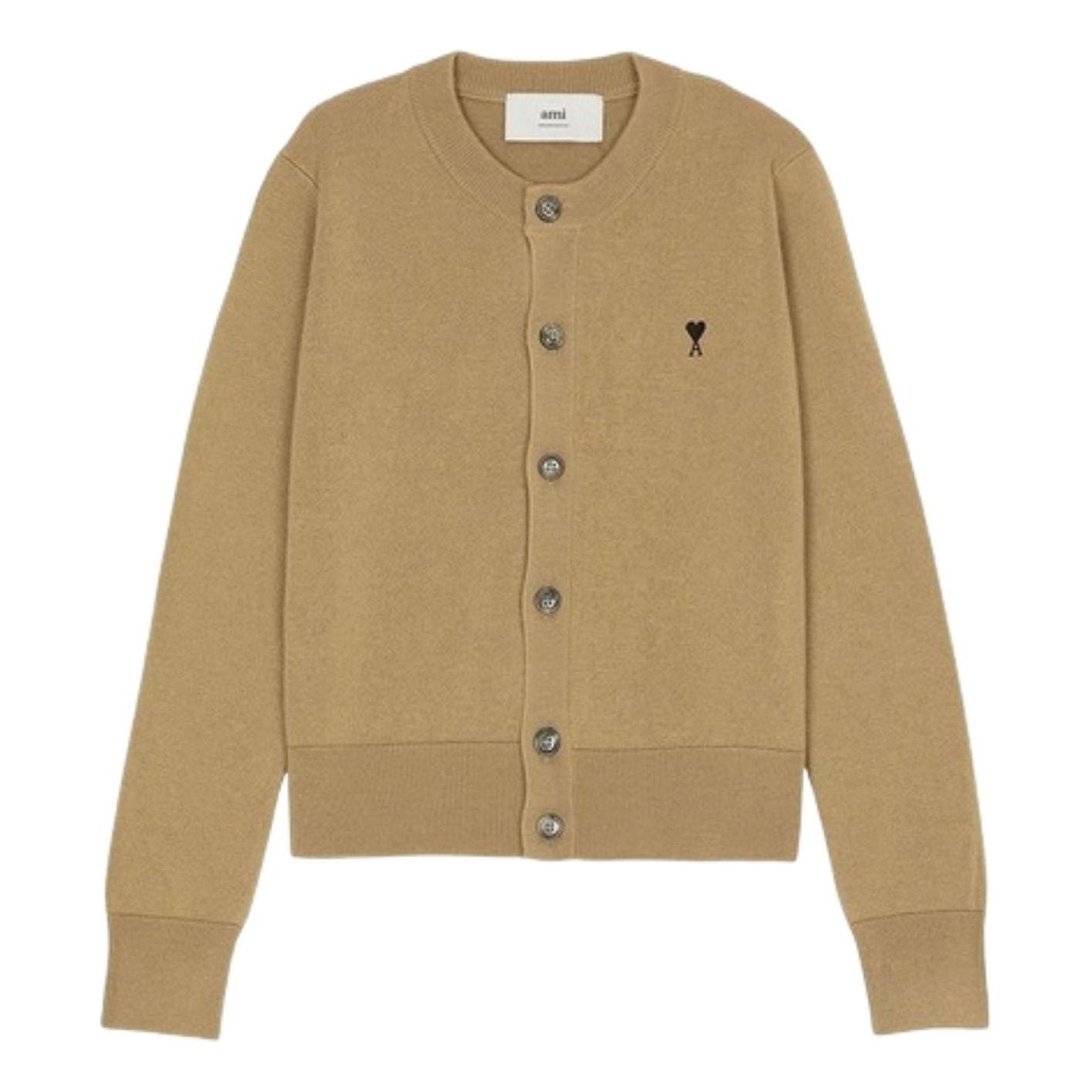(WMNS) AMI Cardigan 'Camel' FKC361-001-288