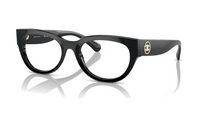 CHANEL Acetate Irregular Shape Eyeglass Frames Women's Black