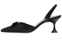 MIU MIU Slim Heel High Heels 6.5cm Women's Black