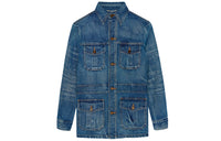 SAINT LAURENT FW21 Denim Jacket Men's Blue