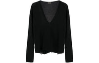SAINT LAURENT Fitted Sweater Women's Black