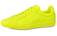 LOUIS VUITTON Monogram Stylish Skateboarding Shoes Men's Yellow