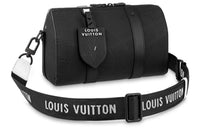 LOUIS VUITTON FIFA Collaboration Leather Portable Crossbody Bag Shoulder Bag Men's Black