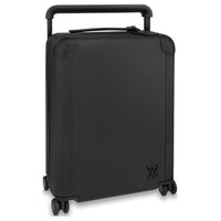 LOUIS VUITTON Horizon Cowhide Leather Suitcase Luggage Men's Black