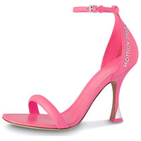 LOUIS VUITTON Sparkle Strap Sandals Women's Pink