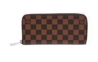LOUIS VUITTON Zippy Canvas With Leather Wallet Men's Brown