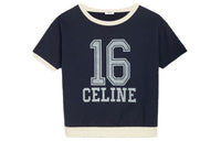 CELINE T-Shirts Women's Marine Blue