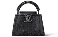 LOUIS VUITTON Capucines Leather Shoulder Bag Crossbody Bag Handbag Mini Women's Black