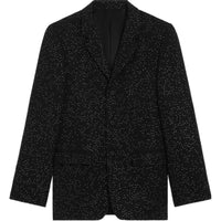 CELINE Carnaby Jacket With Rhinestones In Double face Wool