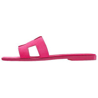 HERMES Oran Odor Resistant Slide Slippers Women's Peach Pink