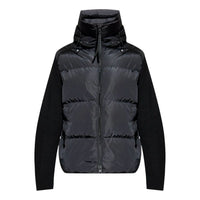 Canada Goose Hybridge Grove Knit Hoodie 'Black' 9204M-9061