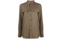 SAINT LAURENT Shirts Women's Brown