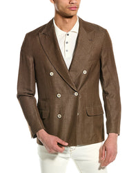 Brunello Cucinelli Men's Blazer Md4477Bed_C241