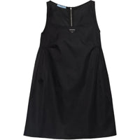 PRADA Triangle logo Mini Dress