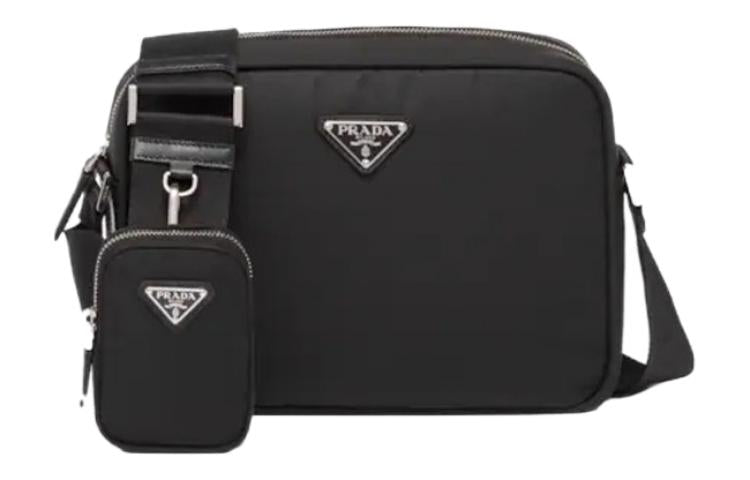 PRADA Adidas Re Nylon Shoulder Bag Black