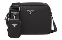 PRADA Adidas Re Nylon Shoulder Bag Black
