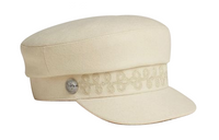 HERMES Wool Berets Women's Beige