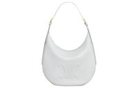 CELINE Soft Calfskin Handbag, Shoulder Bag Women's White