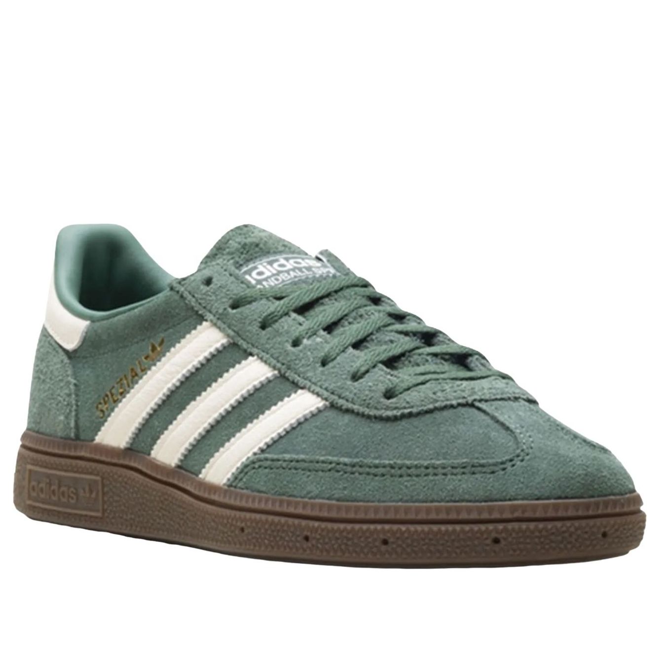 (WMNS) adidas Handball Spezial 'Green Off White Gum' JR1334