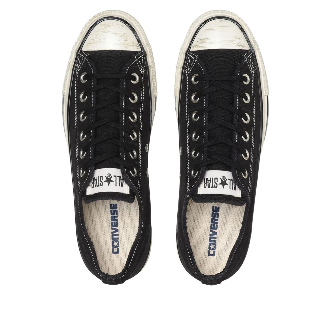 Converse All Star Aged Distressed Ag OX 'Black' 31317071