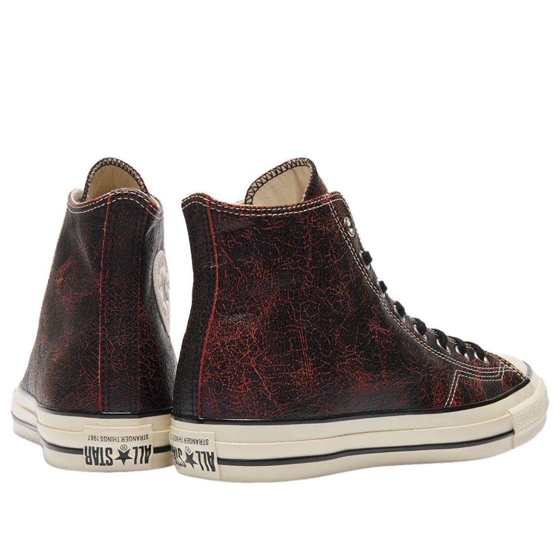 Converse x Stranger Things 5 All Star Aged 87 UD Hi 'Black Red' 31317080